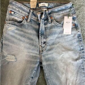 Aerie High Rise Light Blue Women's Jeans